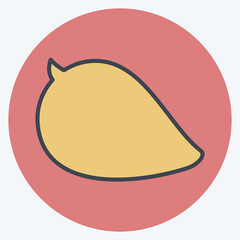 Obraz premium Icon Bango. related to Thailand symbol. color mate style. simple design editable. simple illustration. simple vector icons. World Travel tourism. Thai