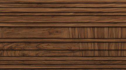 Fototapeta premium Wood art background - Abstract closeup of detailed organic brown wooden waving waves wall texture banner wall. generative.ai