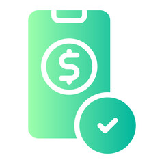 emoney gradient icon