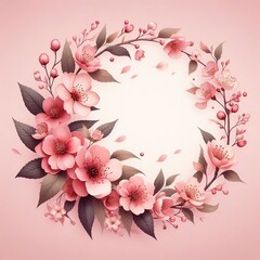 Flowers against a white background. Mother's Day, Women's Day, and Valentine's Day ideas Background generative AI for Women's History Month, featuring vibrant pastel flowers.