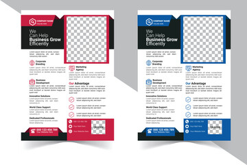 PROFESSIONAL MODERN CORPORATE FLYER DESIGN TEMPLATE