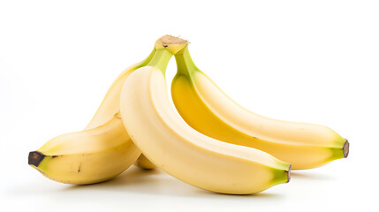 Banana white background 