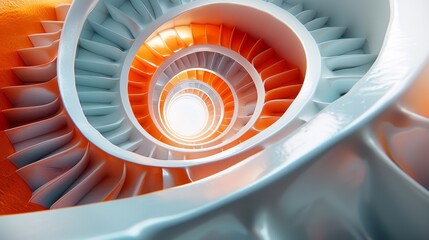 Ribble spiral visual concept