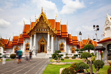 wat Benchamabopit, the Marble temple, Bangkok, Thailand