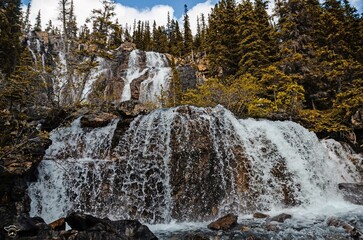 Tangle Creek Falls - Waterfalls in Mountains