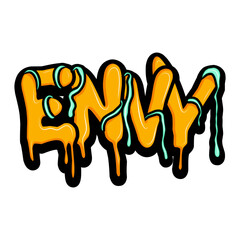 graffiti lettering typography art illustration