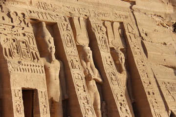 Templo de Nefertari - obrazy, fototapety, plakaty