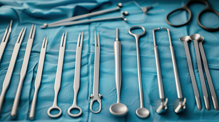 Precision Surgical Instruments for Critical Procedures - obrazy, fototapety, plakaty