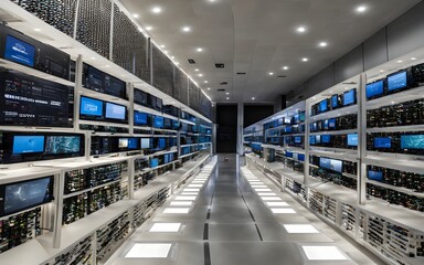 rack in warehouse