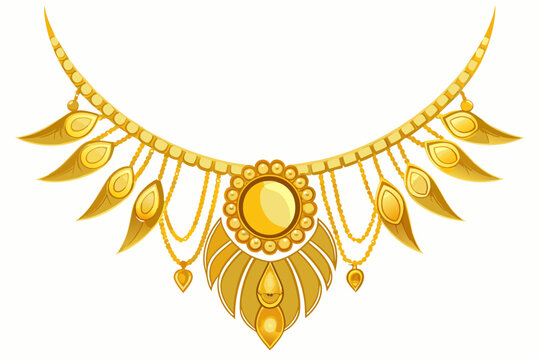 gold-necklace-design-for-women-of-western-culture.