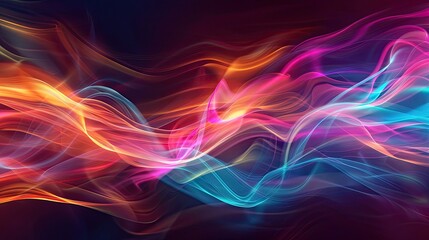 Fototapeta premium Abstract Background wave lines design