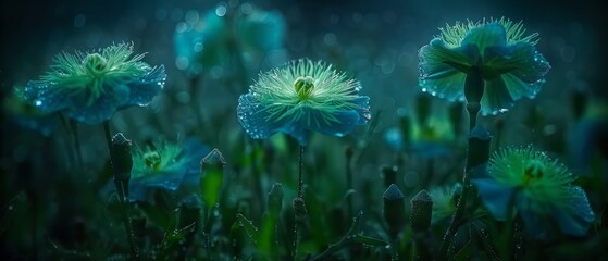  Drops of Water on Petals