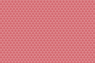 An abstract pattern inspired by scale shapes, creating dynamic texture. Contrasting color palette adds visual dimension. Suitable for captivating design project backgrounds.