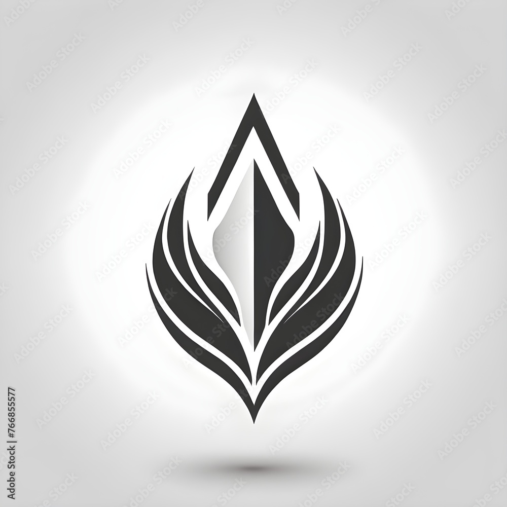 Fototapete logos design for multipurpose usage on white background
