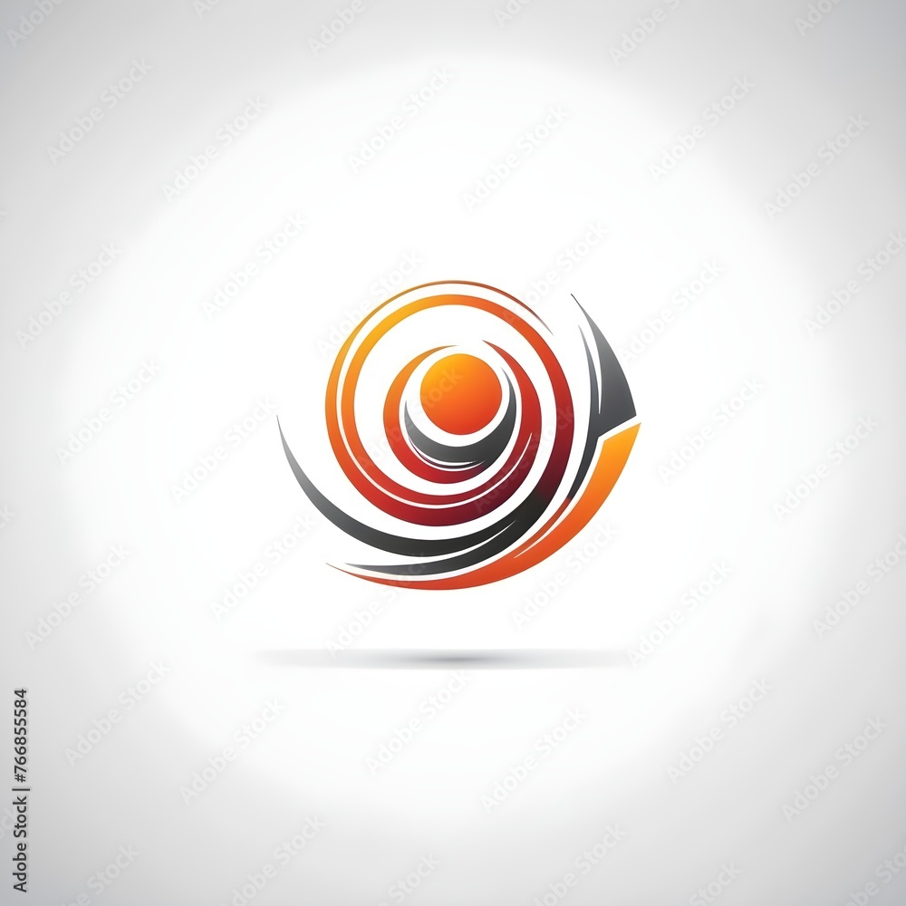 Fototapete logos design for multipurpose usage on white background