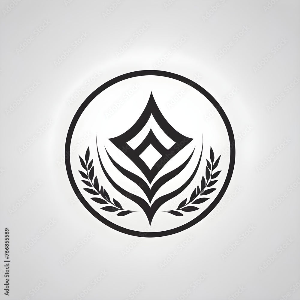 Fototapete logos design for multipurpose usage on white background