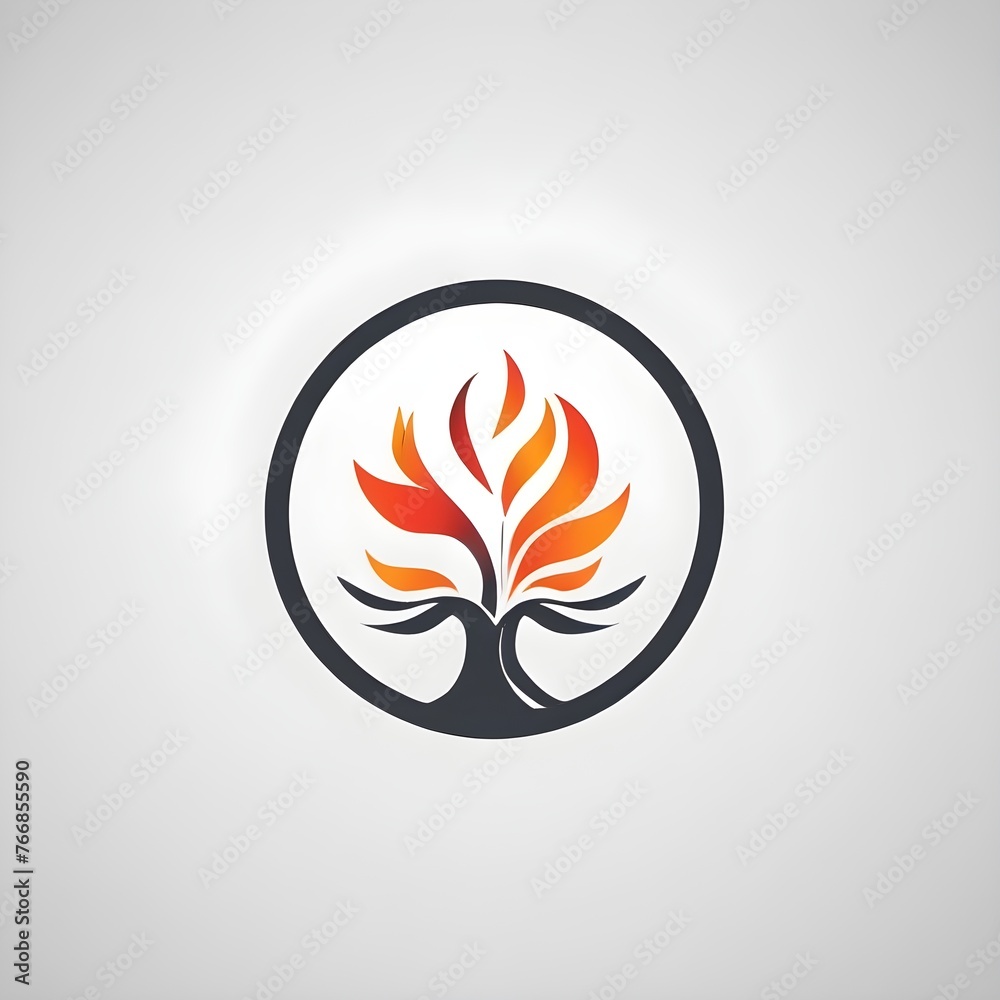 Fototapete logos design for multipurpose usage on white background