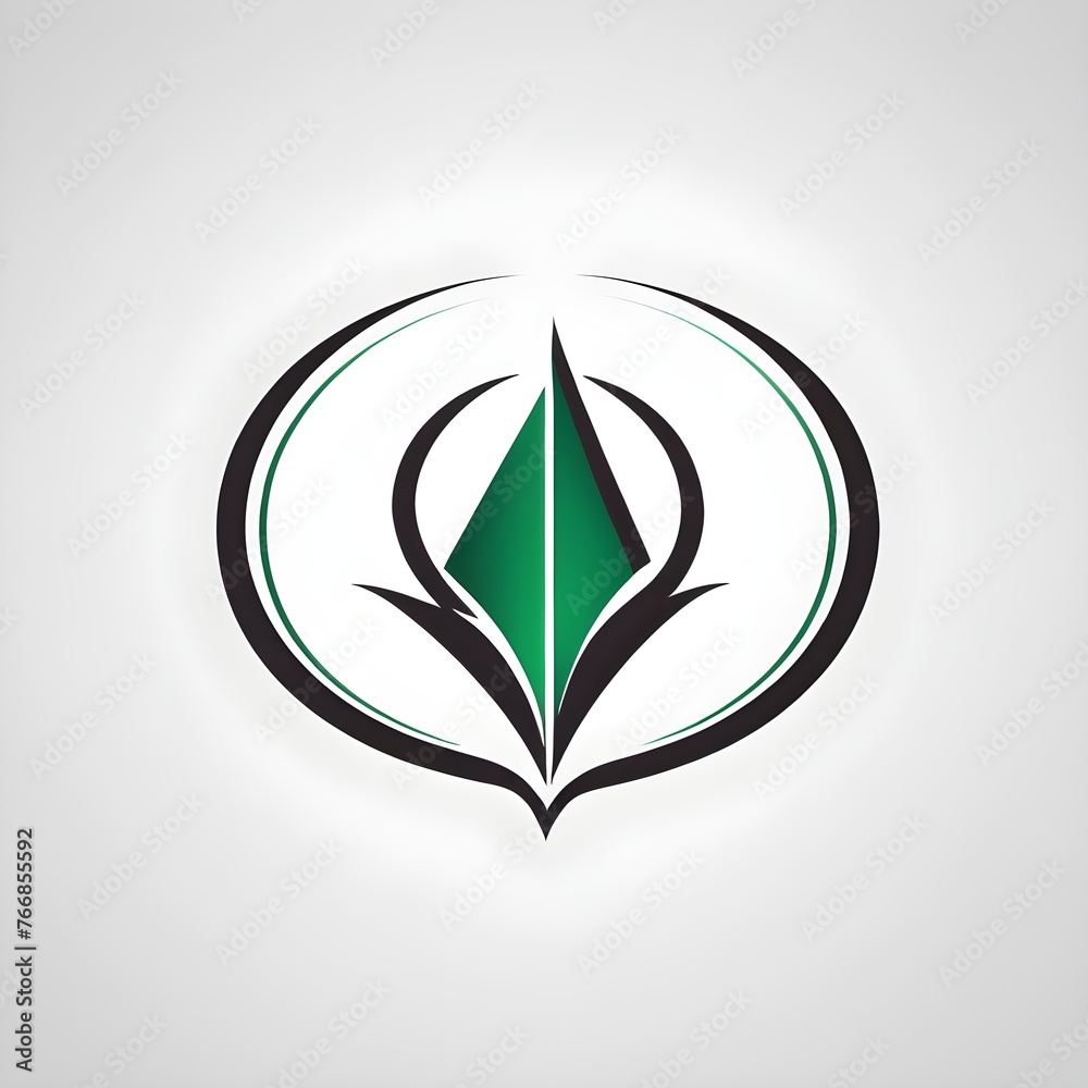 Fototapete Logos design for multipurpose usage on white background