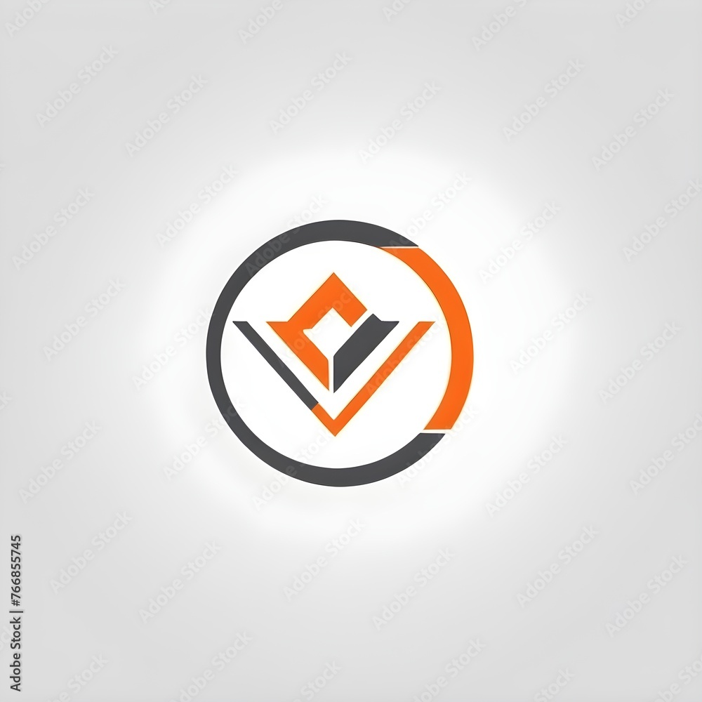 Fototapete logos design for multipurpose usage on white background