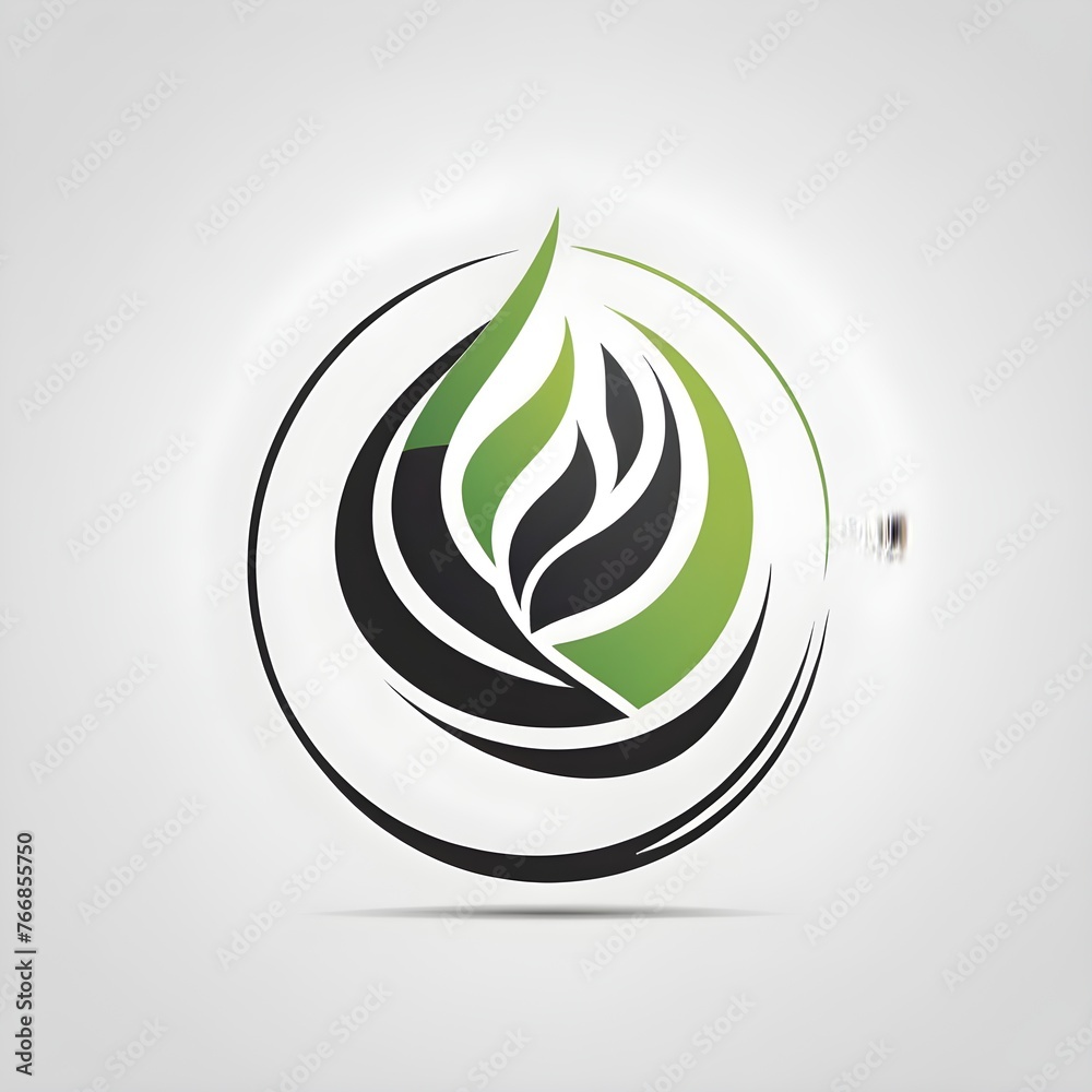 Fototapete logos design for multipurpose usage on white background