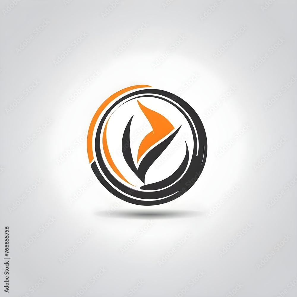 Fototapete logos design for multipurpose usage on white background