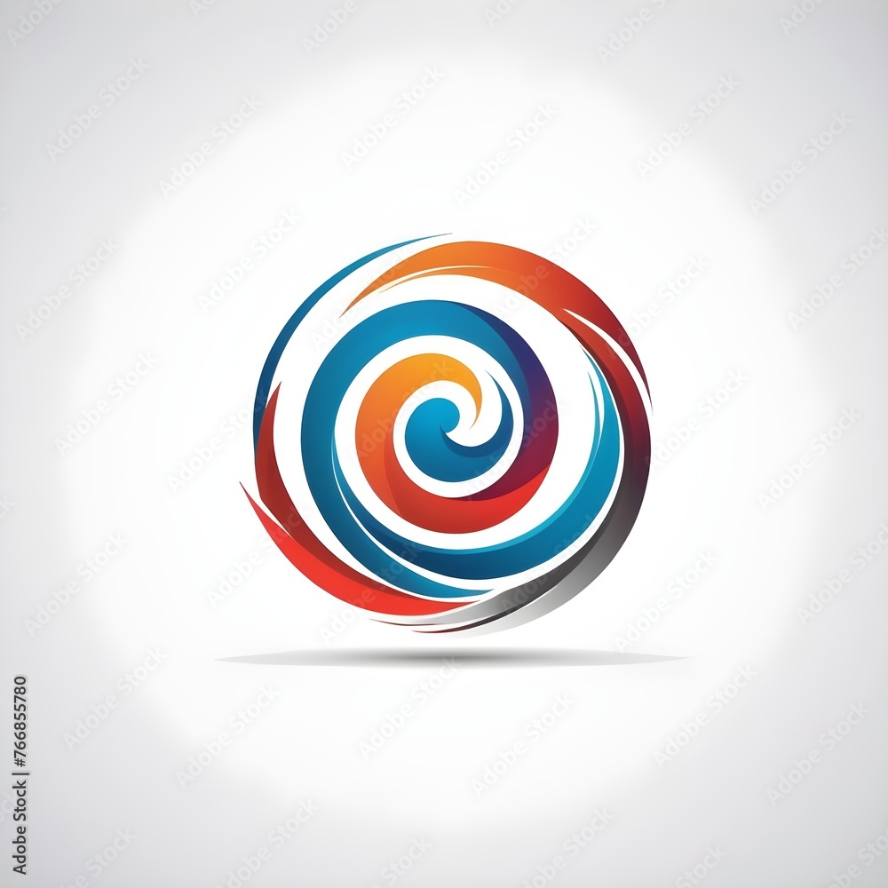 Fototapete logos design for multipurpose usage on white background