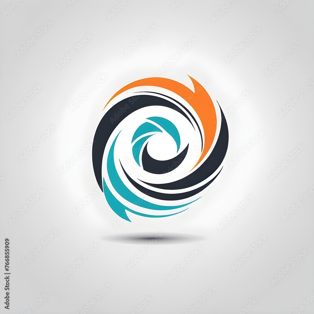 Fototapete logos design for multipurpose usage on white background