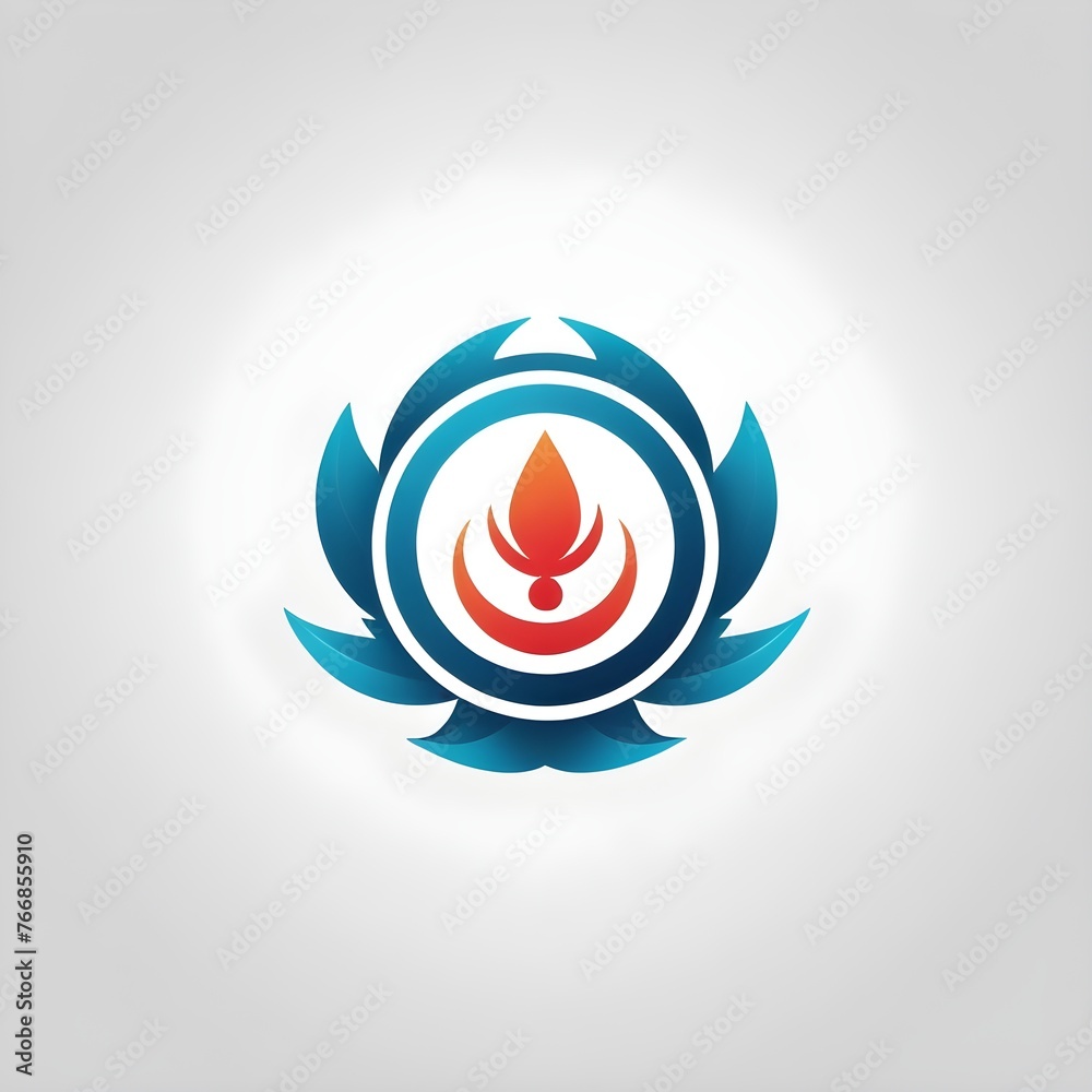 Fototapete logos design for multipurpose usage on white background