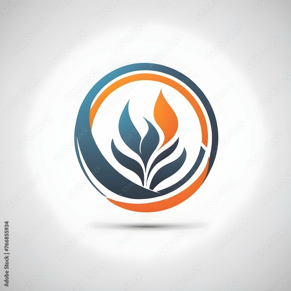 Fototapete logos design for multipurpose usage on white background