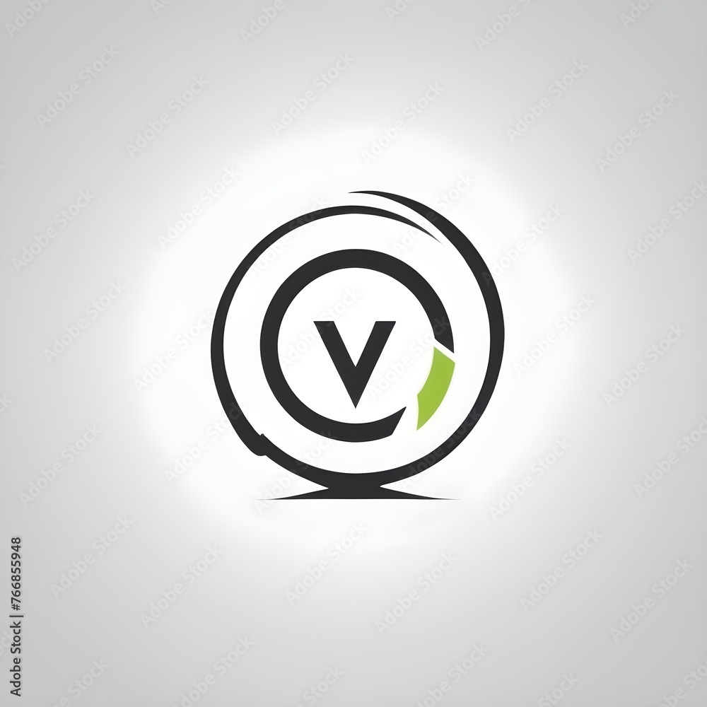 Fototapete logos design for multipurpose usage on white background