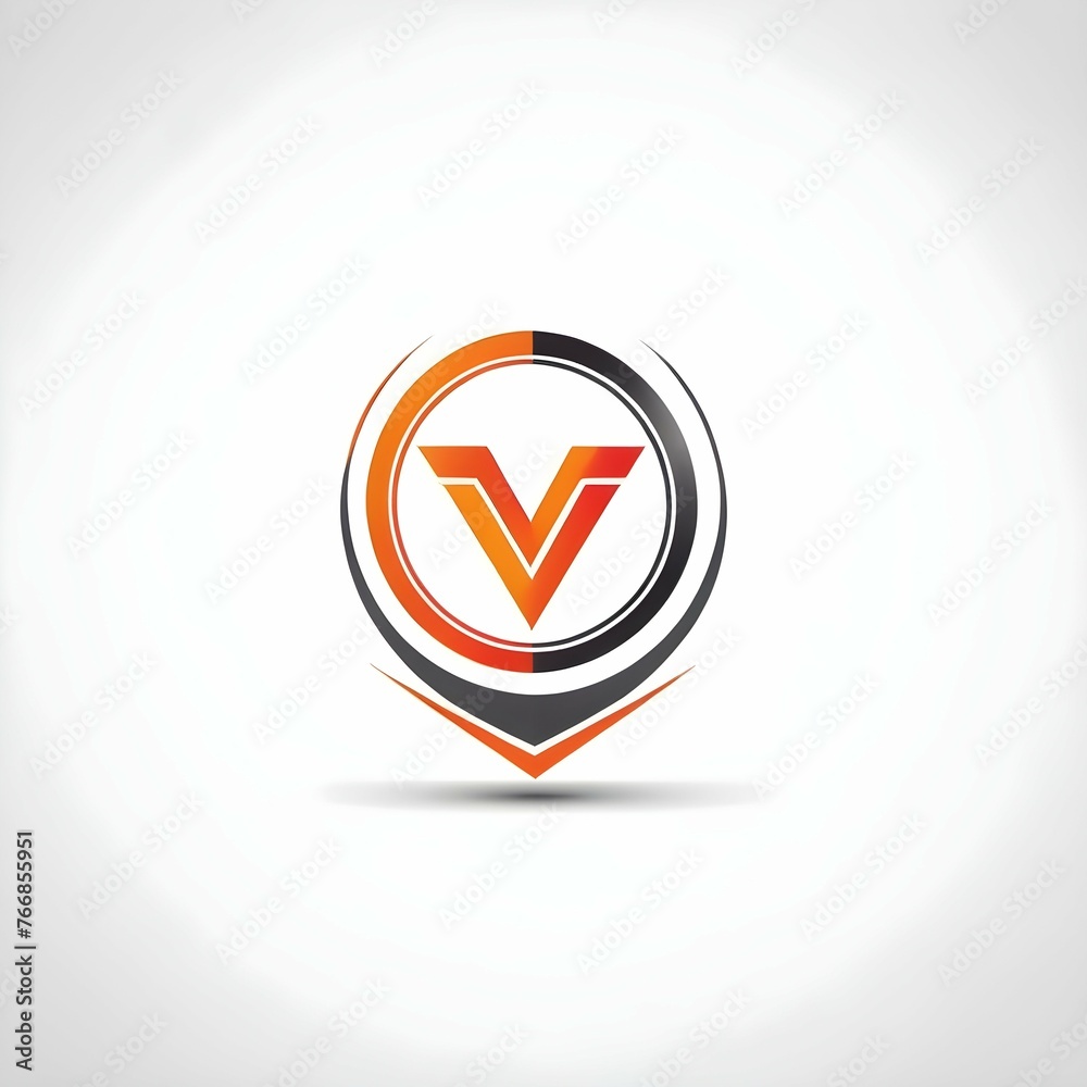 Fototapete logos design for multipurpose usage on white background