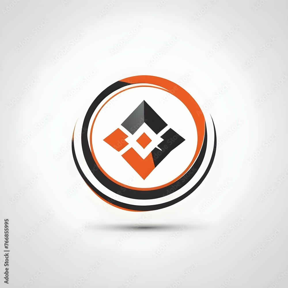 Fototapete logos design for multipurpose usage on white background