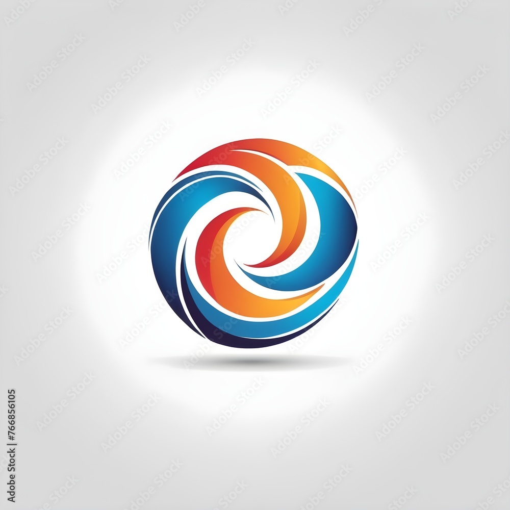 Fototapete logos design for multipurpose usage on white background
