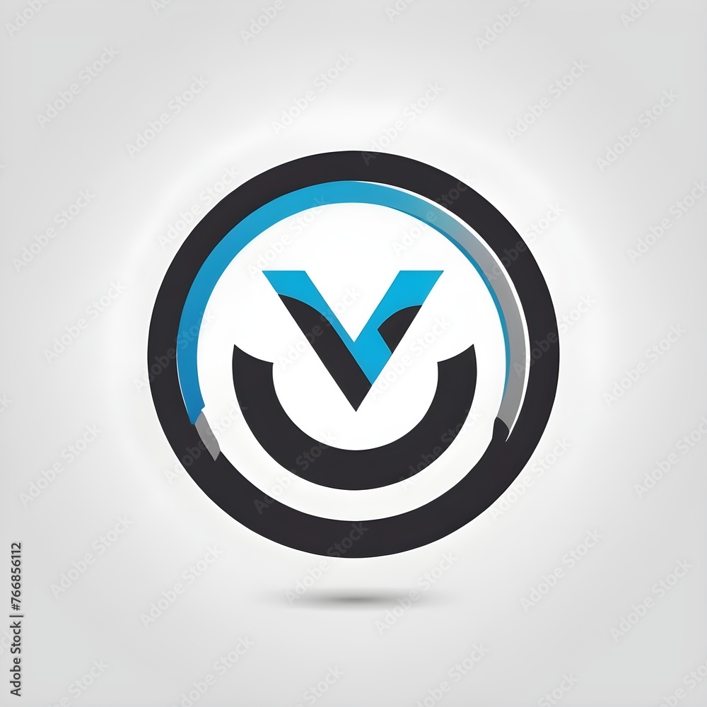 Fototapete logos design for multipurpose usage on white background