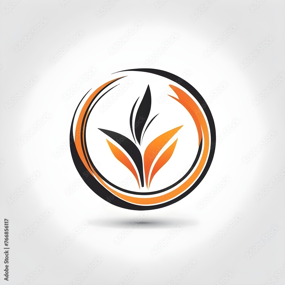 Fototapete logos design for multipurpose usage on white background