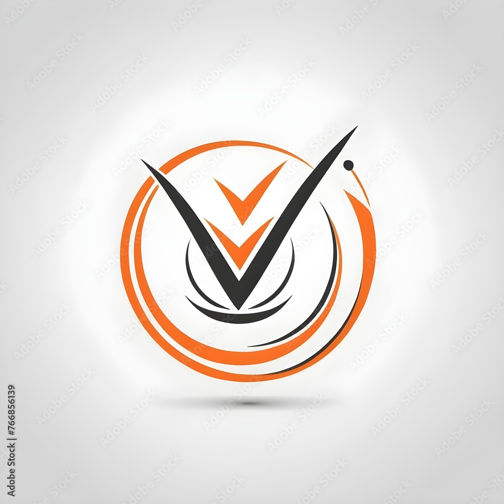 Fototapete logos design for multipurpose usage on white background