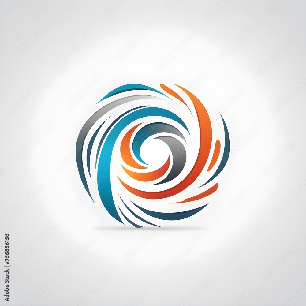 Fototapete logos design for multipurpose usage on white background