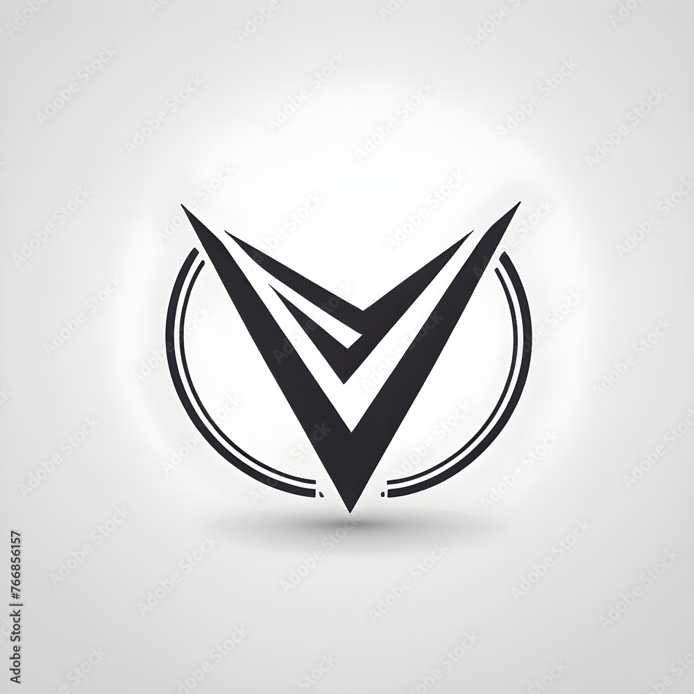 Fototapete logos design for multipurpose usage on white background