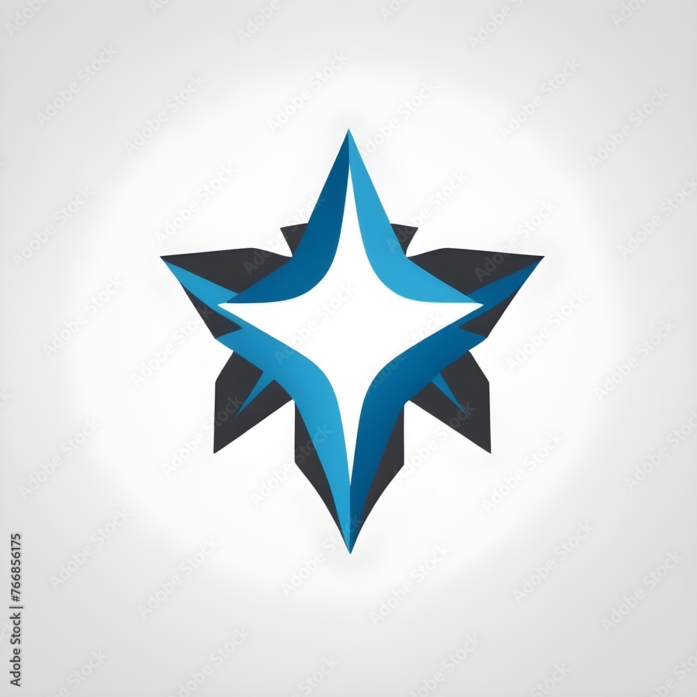 Fototapete logos design for multipurpose usage on white background