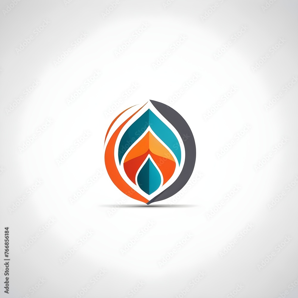 Fototapete logos design for multipurpose usage on white background