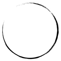 Simple black circle border
