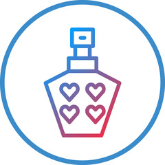 Vector Design Perfume Icon Style