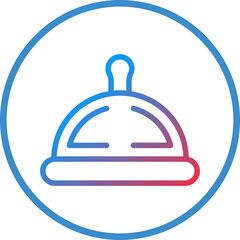 Vector Design Platter Icon Style