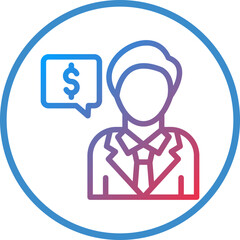 Vector Design Advisor Icon Style