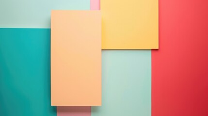 Fototapeta premium Colorful background for ads and banners with copy space for text . Generative AI