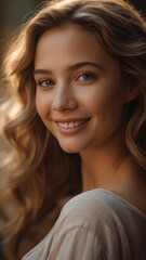 Naklejka premium portrait of a woman