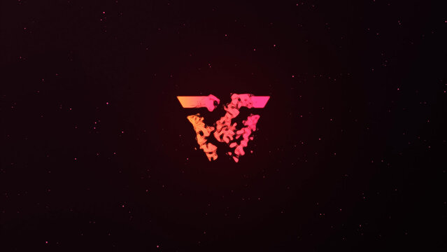 Shattered Particle Stars Logo Reveal