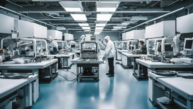 A Day in a Chip Fab A behind-the-scenes look at the complex processes involved in manufacturing microchips.