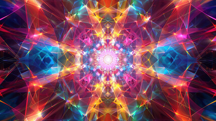 Symmetry in Abstraction: Intricate Geometric Harmony