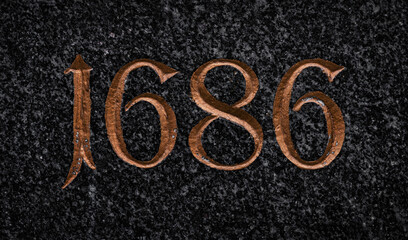 1686 Jahreszahl